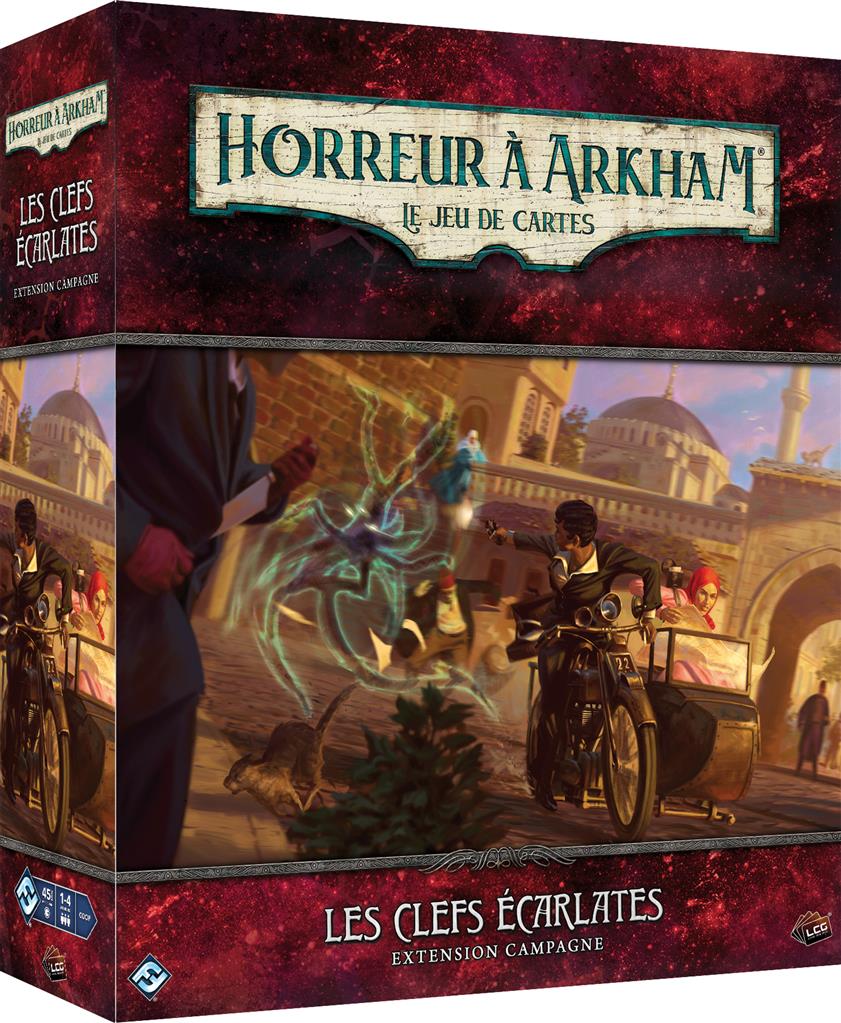 Horreur à Arkham : Le Jeu de Cartes : Les Clefs Écarlates (Campagne)