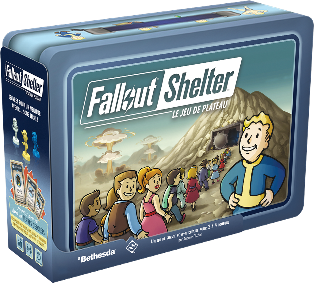 Fallout Shelter : Le Jeu de Plateau (RUPTURE FOURNISSEUR)