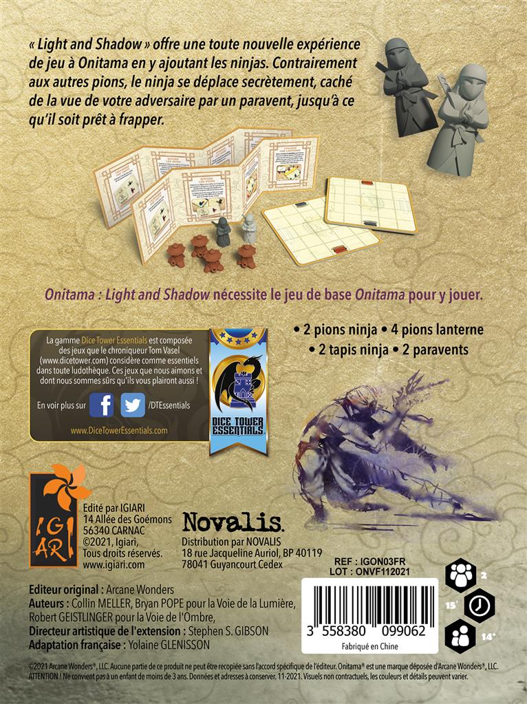 Onitama : Light and Shadow (Ext)