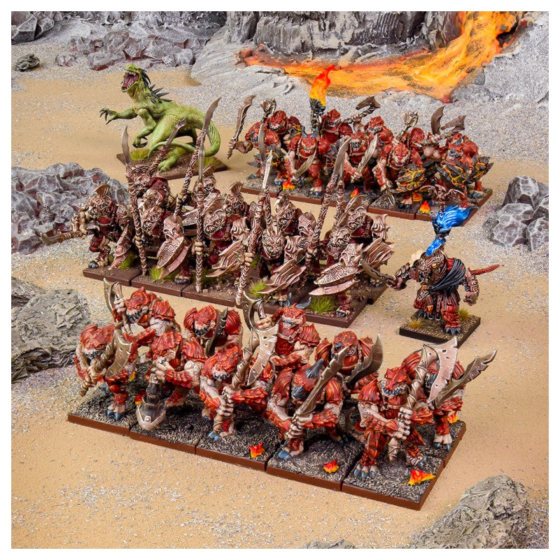 Kings of War Salamandres -ARMÉE
