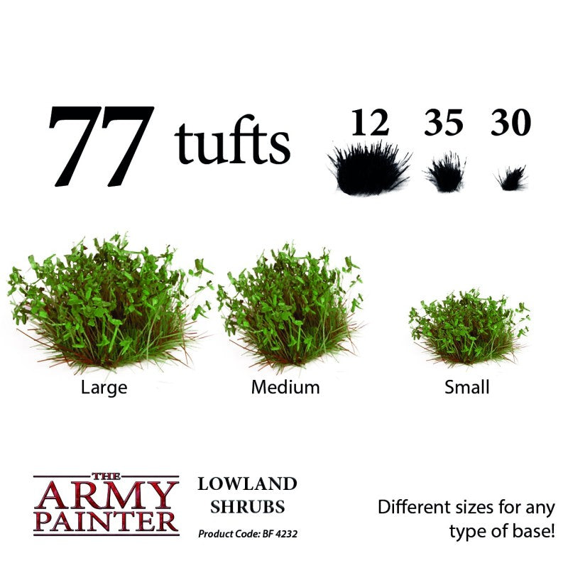 Herbes synthétiques - Lowland Shrubs