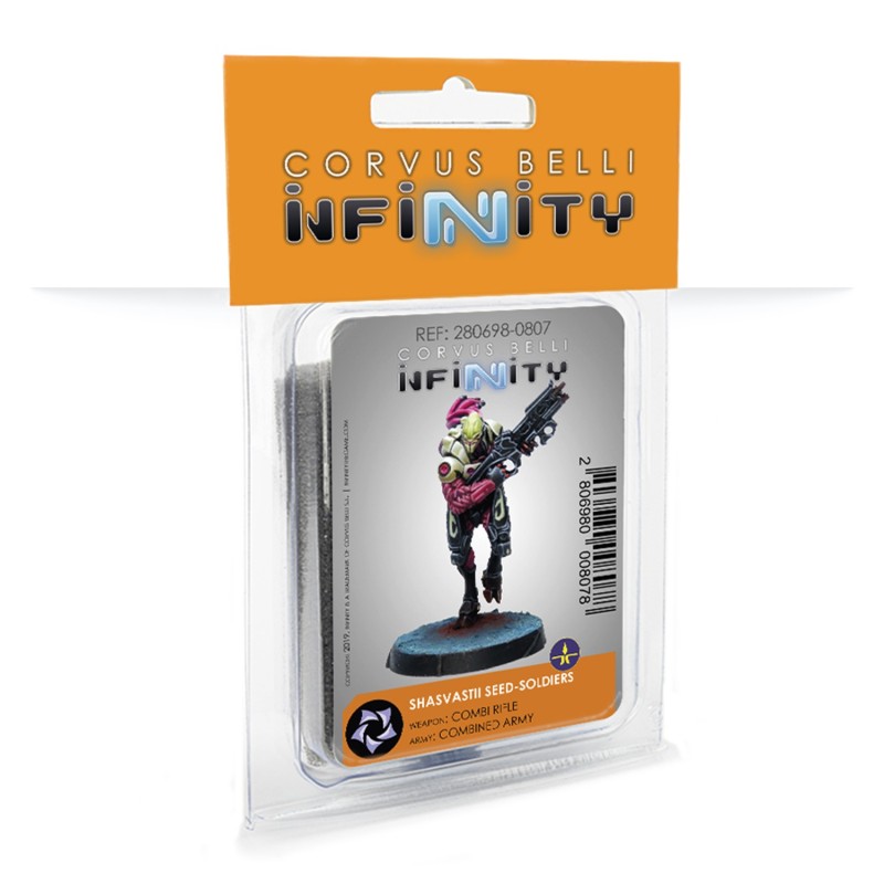 Infinity - Shasvastii Seed-Soldiers (Combi Rifle)