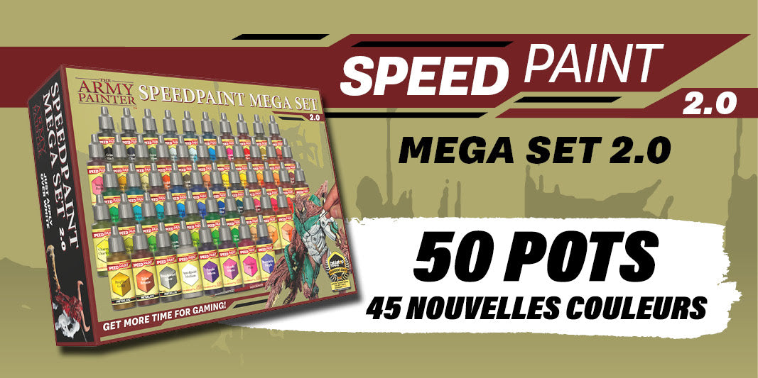Army Painter - Speedpaint 2.0 - MEGA SET